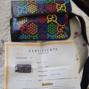 Gucci Vibrant Star Pattern Crossbody Bag